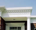 standard exterior sheet metal cornice line profiles