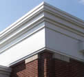 standard exterior sheet metal cornice line profiles