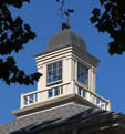 Prefabricated aluminum cupola with railing Toledo, OH