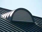 Prefinished prefabricated barrel roof dormer