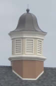 Prefinished Aluminum cupola tanger mall Howell, MI