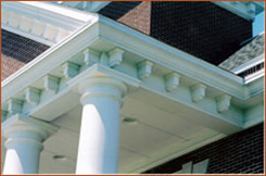 commercial custom aluminum Cornice dentils eave trim